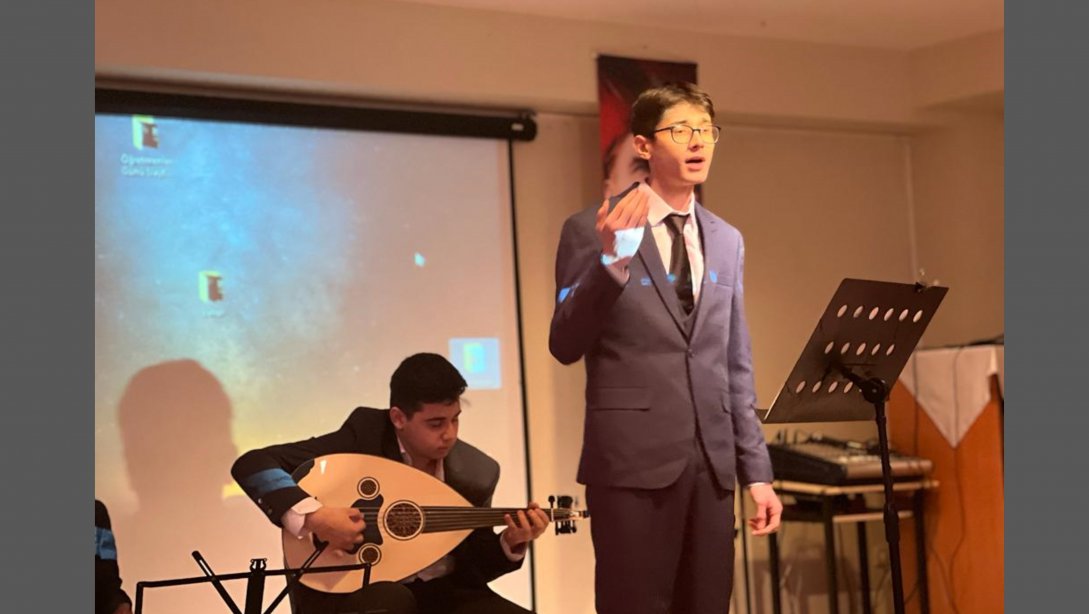 Liseler Arası Türk Halk Müziği Solo Ses İcra Yarışması İlçe Finali gerçekleştirildi