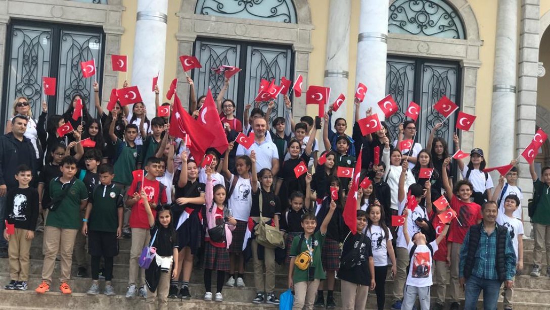 Cumhuriyetimizin 100. Yılı Kutlamaları Kapsamında İlçemiz Okulları Tarafından Gerçekleştirilen   Vapur Gezisi Etkinliği