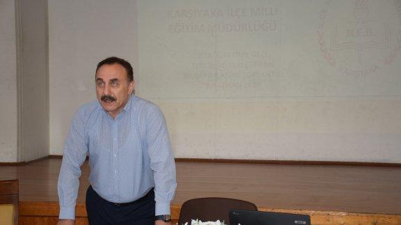 Karşıyaka Orta Öğretime Geçiş Tercih ve Yerleştirme Bilgi Paylaşım Toplantısı Yaptı